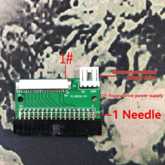 Kabel Konversi USB ke 34 Pin 26 Pin Floppy Drive